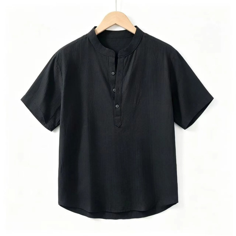 Japanese Summer Clothing Men - Summer Thin Short-sleeved Shirts Men Japanese