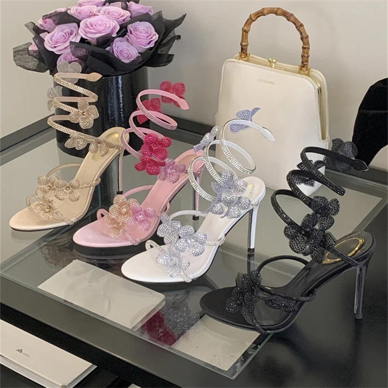 Summer Clothing Sale Women - Aneikeh 2026 Summer Open Toe Ankle
