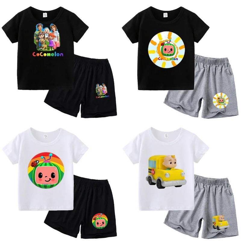 Summer Clothing For Babies - Cocomelons Summer Kid Clothes Set Baby