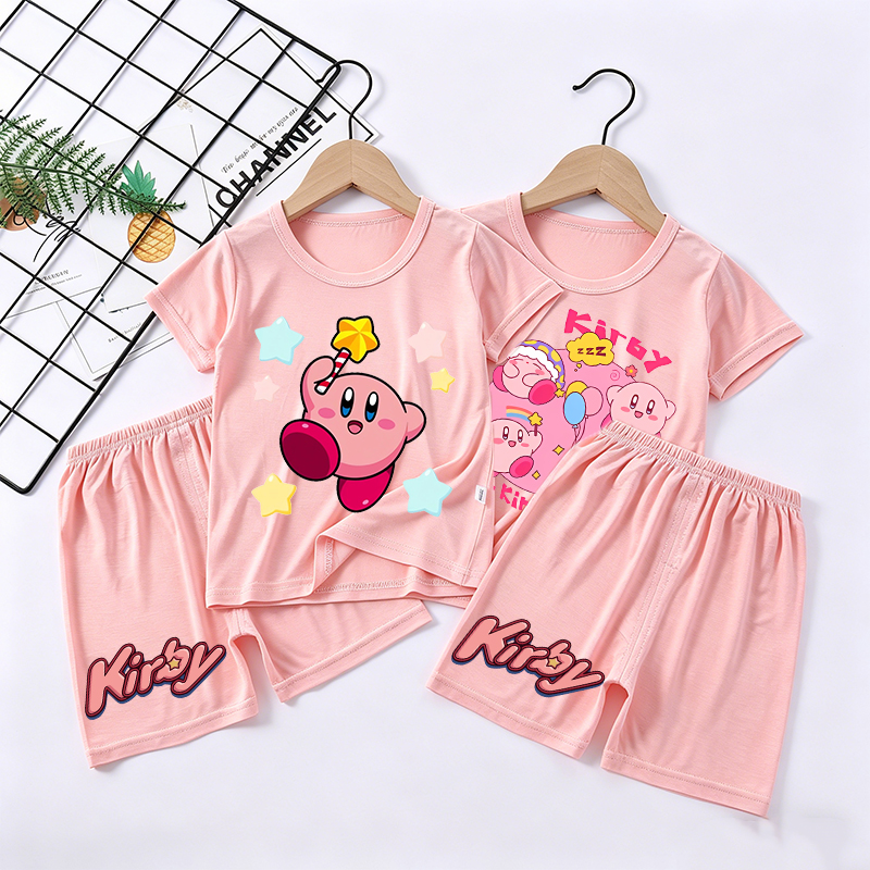 Summer Clothing For Babies - New Kirbys Girl Sleepwear Kawaii Cartoon