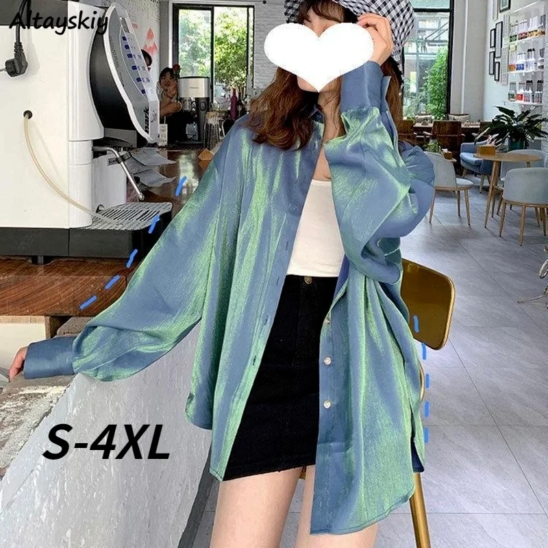 Summer Holiday Clothing Women - Shirt Women New Summer Loose Sun-proof