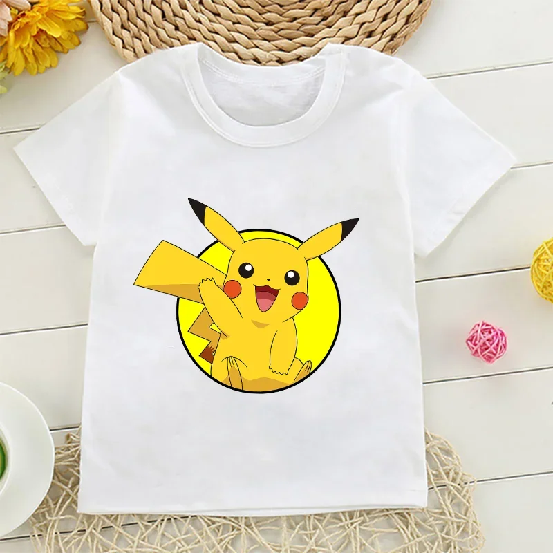 Summer Clothing For Babies - Pikachu Pokemon Cotton T Shirt Boy