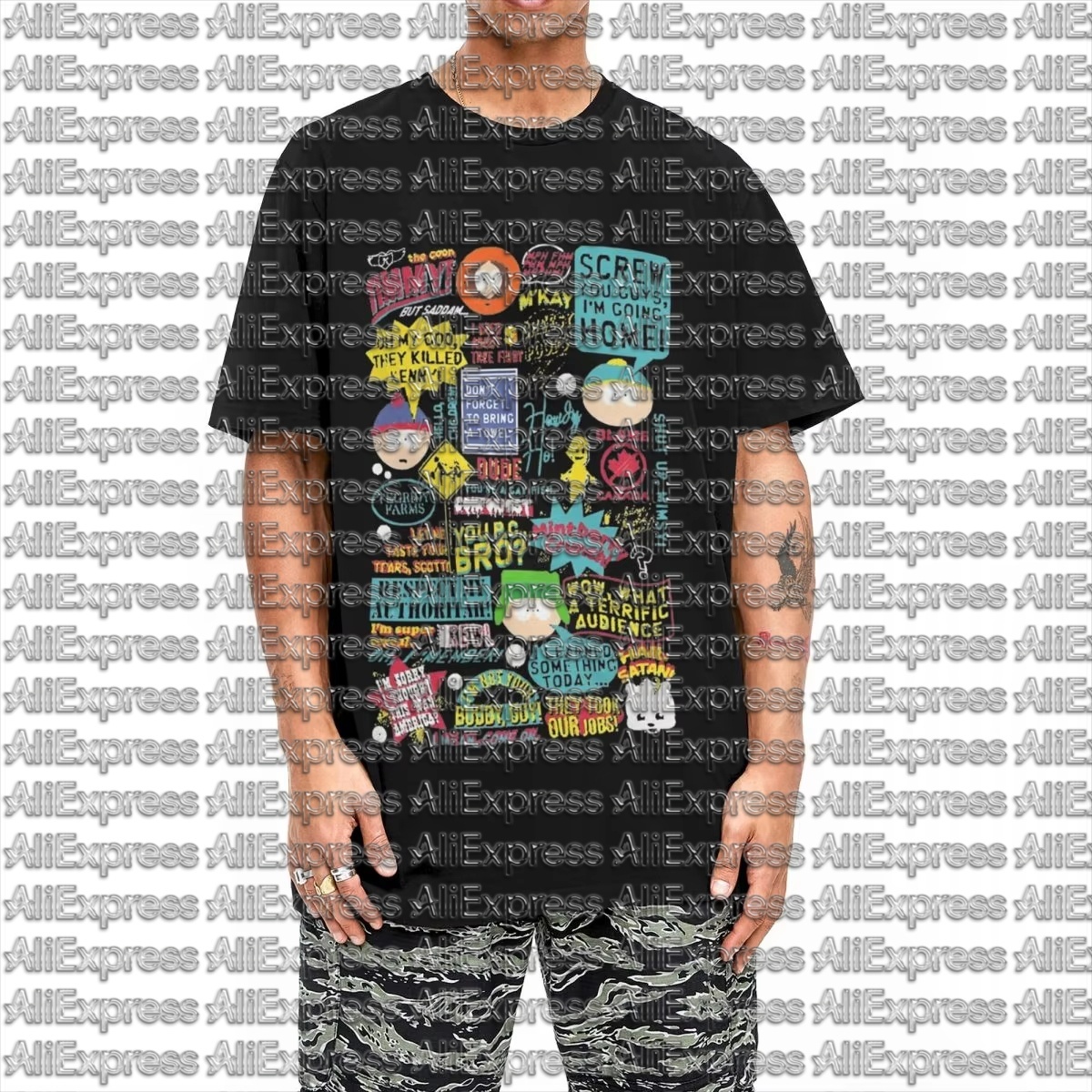 Summer Clothing Quotes - Southparks Quotes T-shirt Funny Eric Cartman