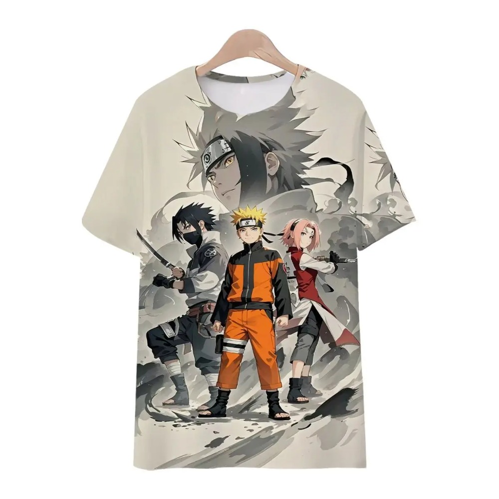 Japanese Summer Clothing Men - Naruto Naruto Sasuke 3D Quick Dry