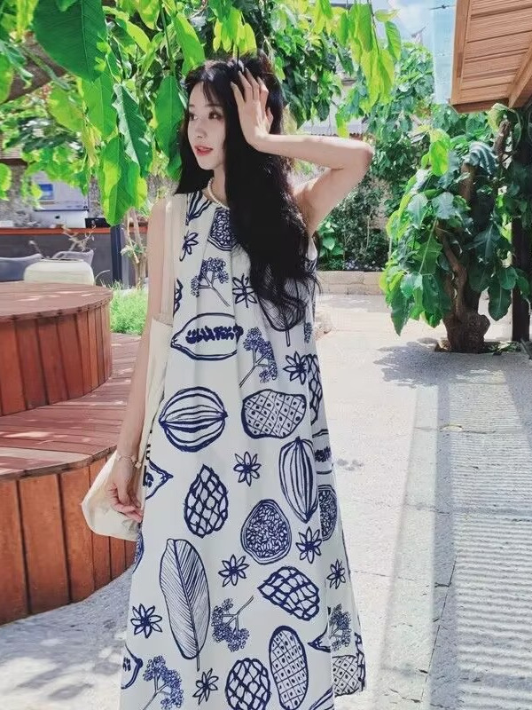 Summer Loose A-Line Vest Dress - Summer Clothing Tagline avis et prix