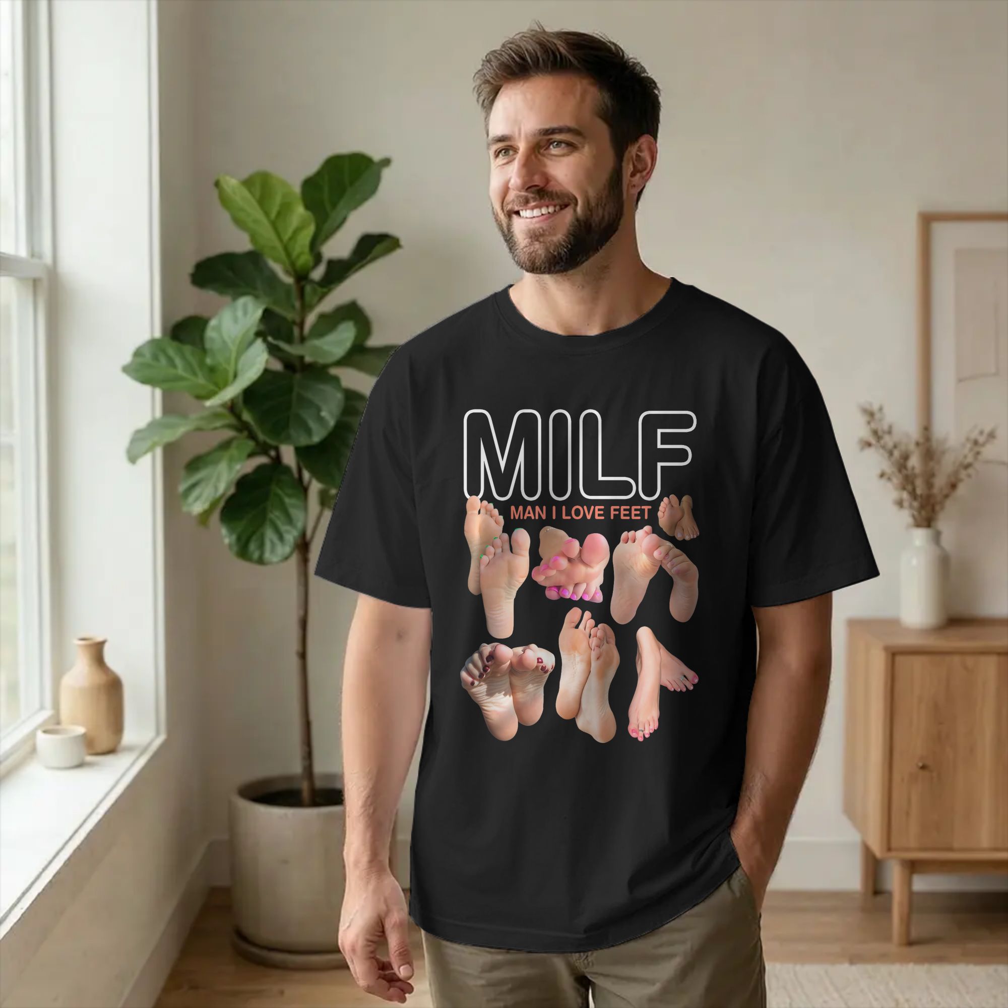 Fashion MILF Man I Love Feet F - Summer Clothing Quotes avis et prix
