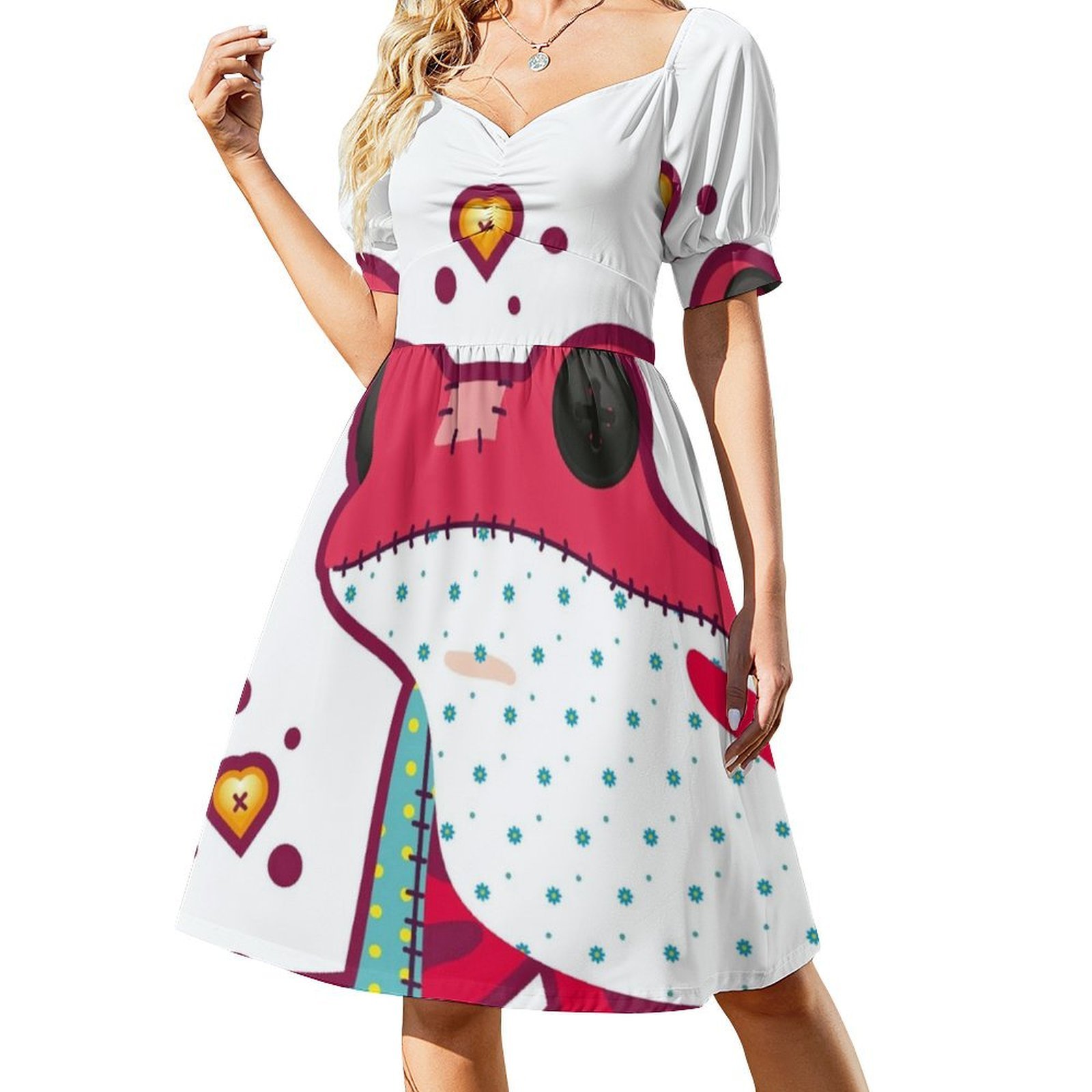 Ragdoll Frog Bohemian Sleevele - Summer Clothing Vacation avis et prix
