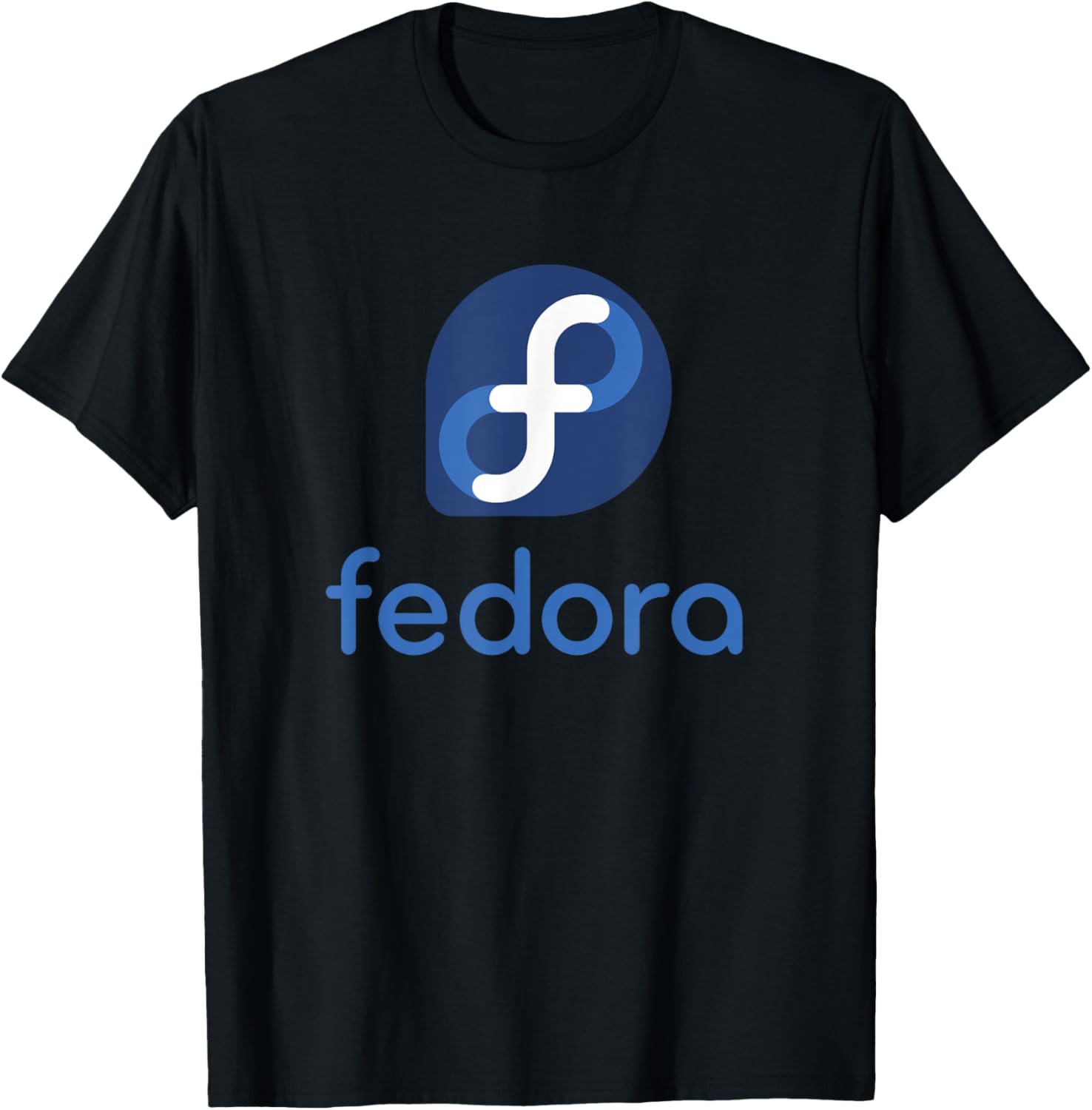 Linux Fedora T-Shirt White Tag - Summer Clothing Tagline avis et prix