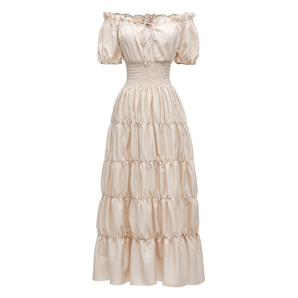 Off The Shoulder Short Sleeve  - Summer Victorian Clothing avis et prix