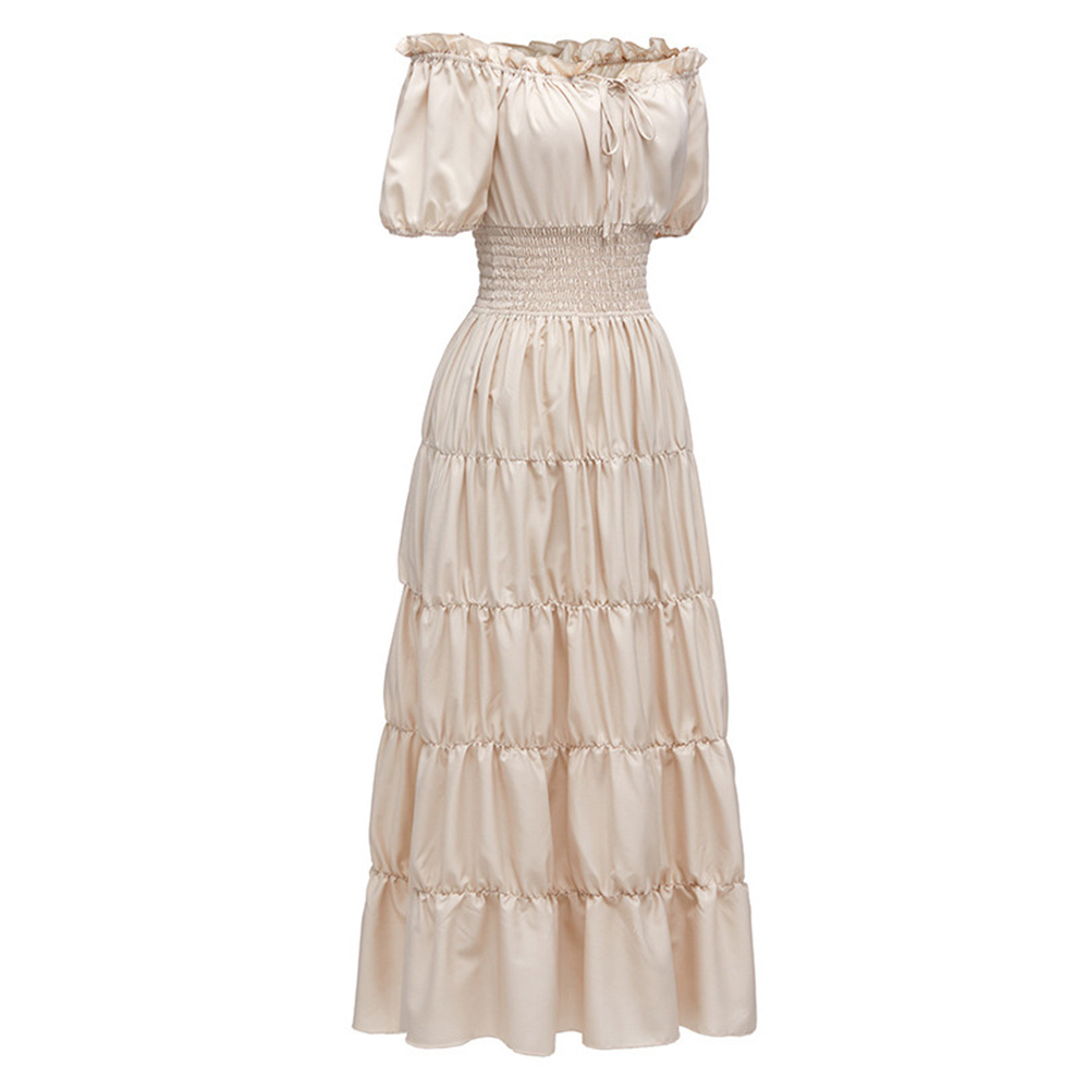 Off The Shoulder Short Sleeve  - Summer Victorian Clothing avis et prix