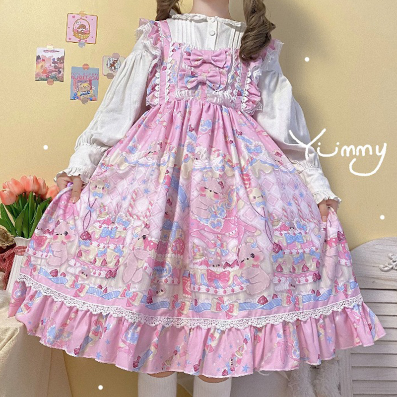 Kawaii Lolita Dress Strap JSK  - Summer Victorian Clothing avis et prix