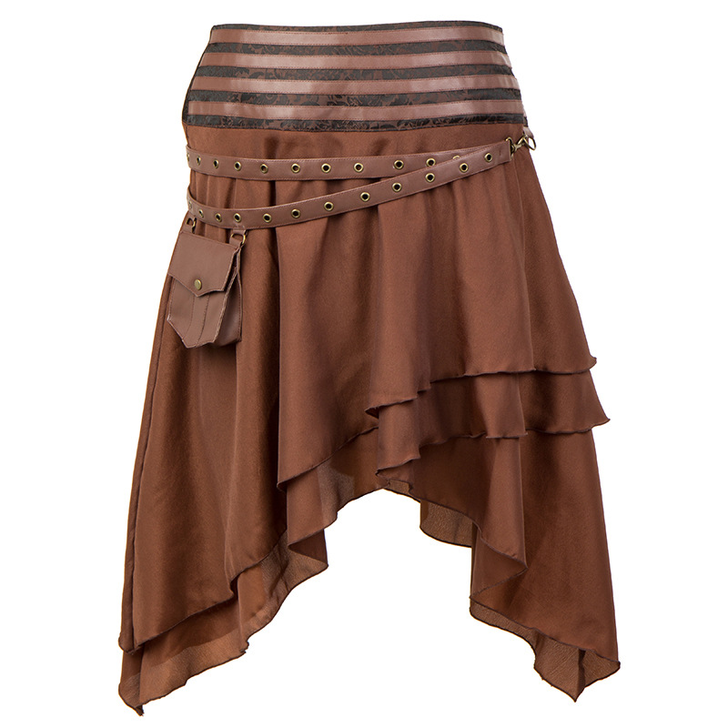 Brown Dropped Waist &Small Poc - Summer Victorian Clothing avis et prix