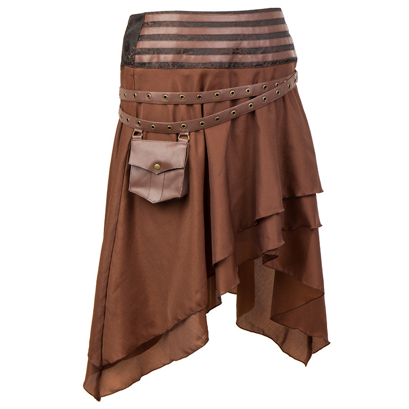 Brown Dropped Waist &Small Poc - Summer Victorian Clothing avis et prix