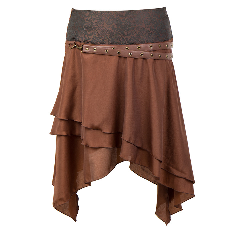 Brown Dropped Waist &Small Poc - Summer Victorian Clothing avis et prix