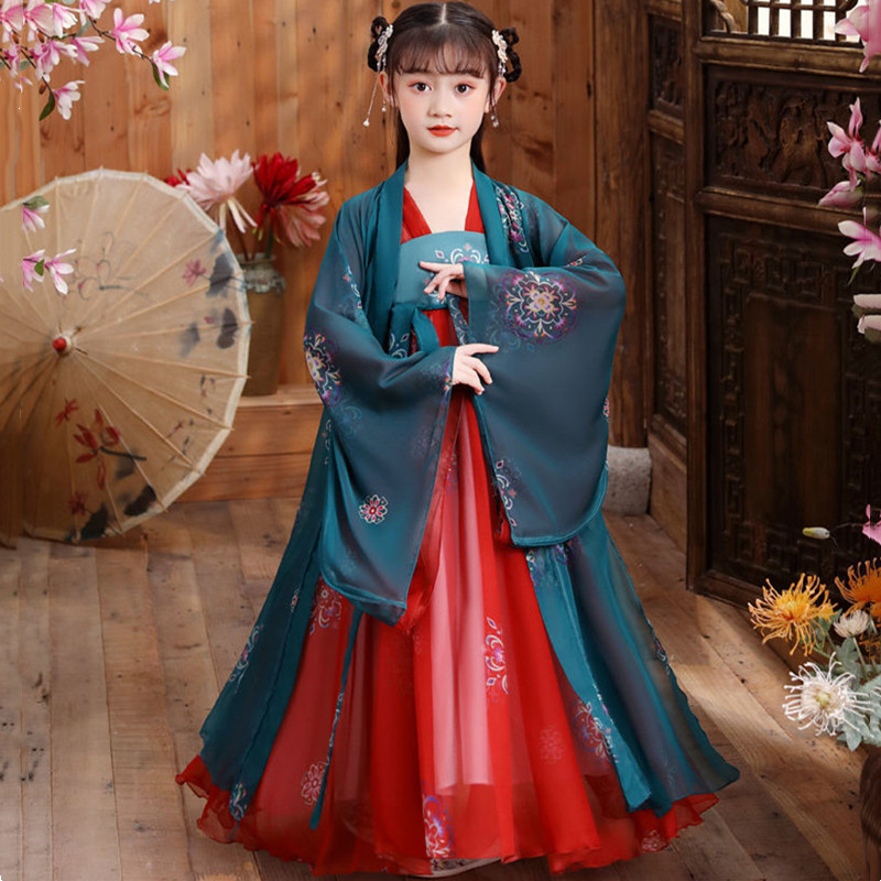 Summer Hanfu Dress Girl Fairy  - Summer Clothing For Babies avis et prix