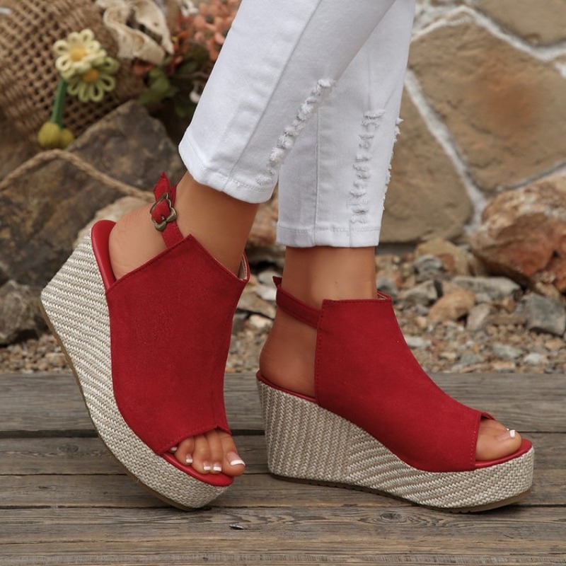 Women Sandals Summer Wedge Pla - Espadrille Sandal Women avis et prix
