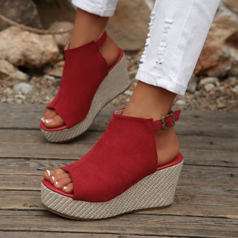 Women Sandals Summer Wedge Pla - Espadrille Sandal Women avis et prix