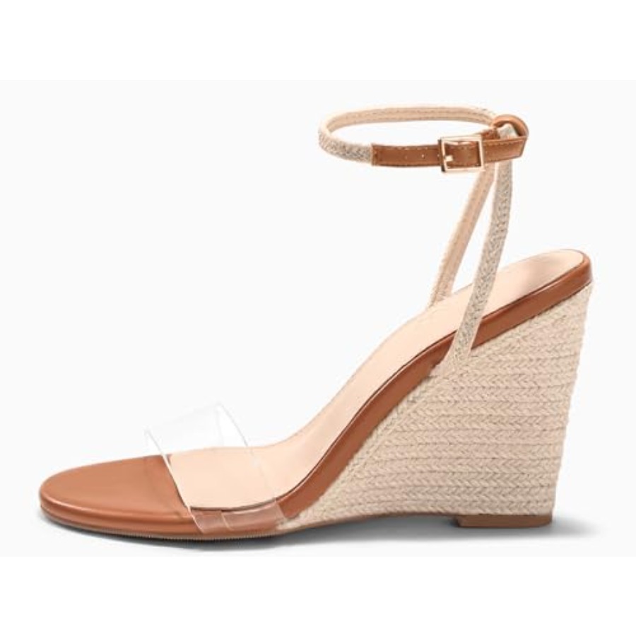 Coutgo Womens Wedges Heels San - Espadrille Sandal Women avis et prix
