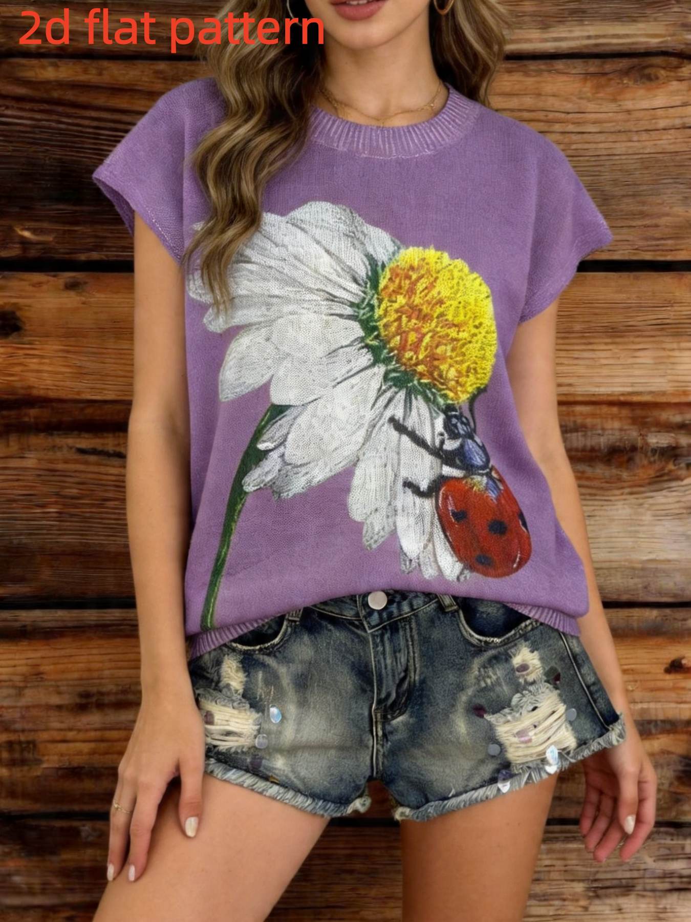 Printed Design - Nottextured S - Summer Clothing Yarn avis et prix