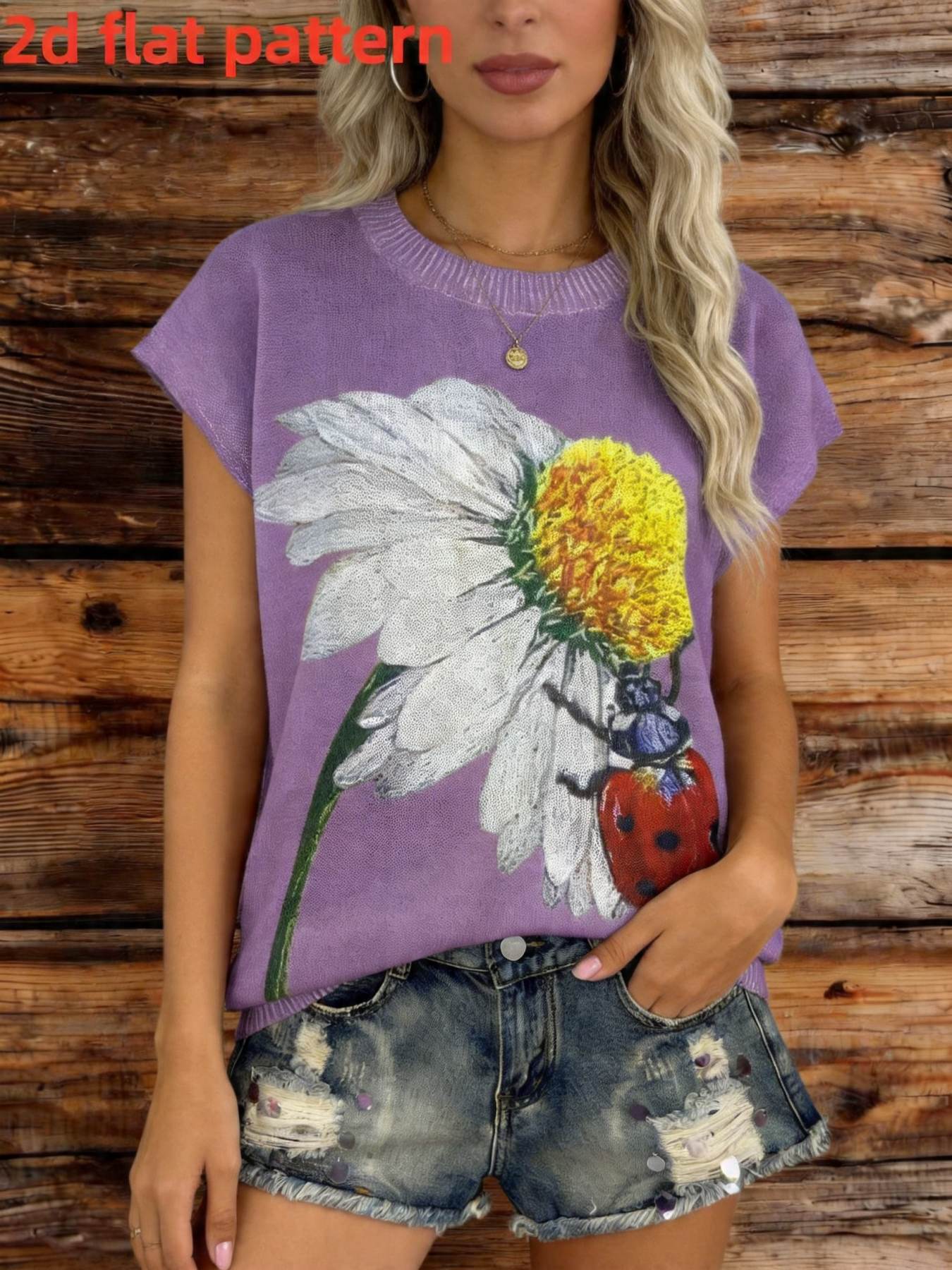 Printed Design - Nottextured S - Summer Clothing Yarn avis et prix