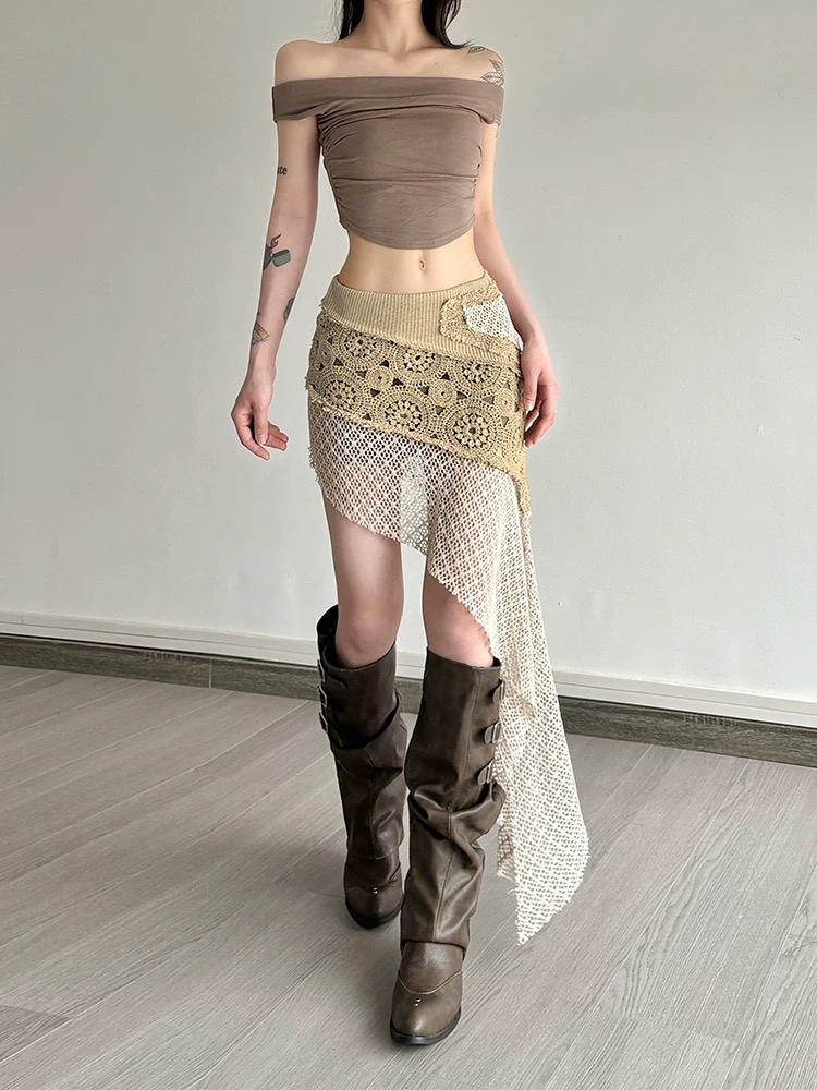 Bohemian Vintage Style Knitted - Summer Clothing New Look avis et prix