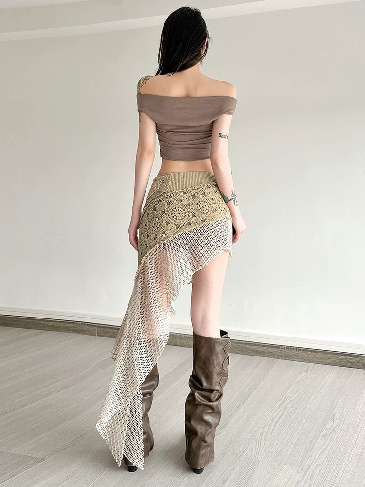 Bohemian Vintage Style Knitted - Summer Clothing New Look avis et prix