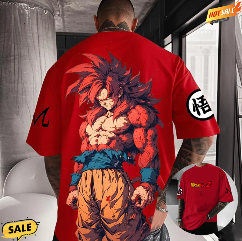 Son Goku Anime Dragon Ball 202 - Summer Clothing Men 2025 avis et prix