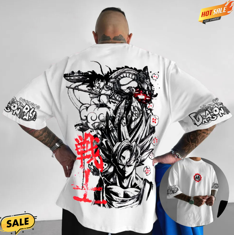 Son Goku Anime Dragon Ball 202 - Summer Clothing Men 2025 avis et prix
