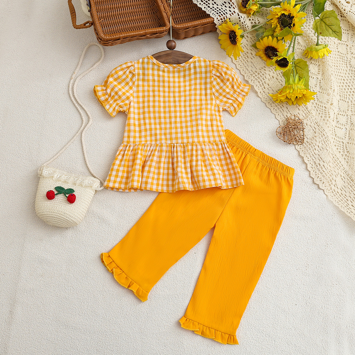 Summer Newborn Girl Yellow Pla - Summer Clothing Looks avis et prix