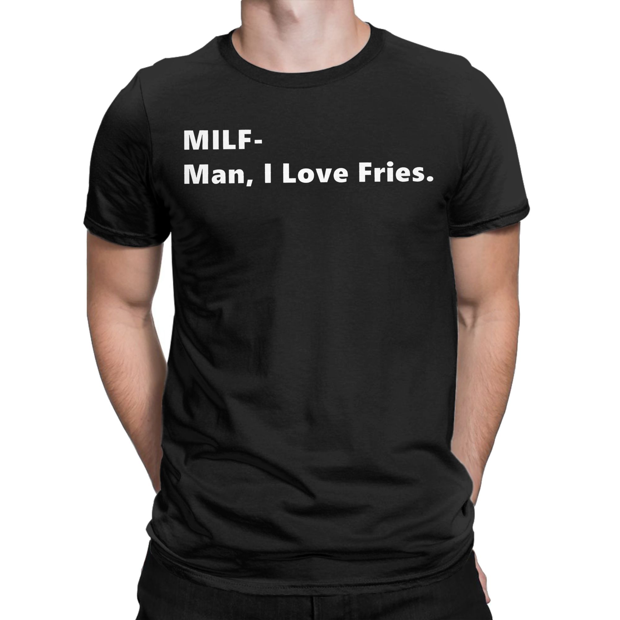 MILF Man I Love Fries Funny Qu - Summer Clothing Quotes avis et prix