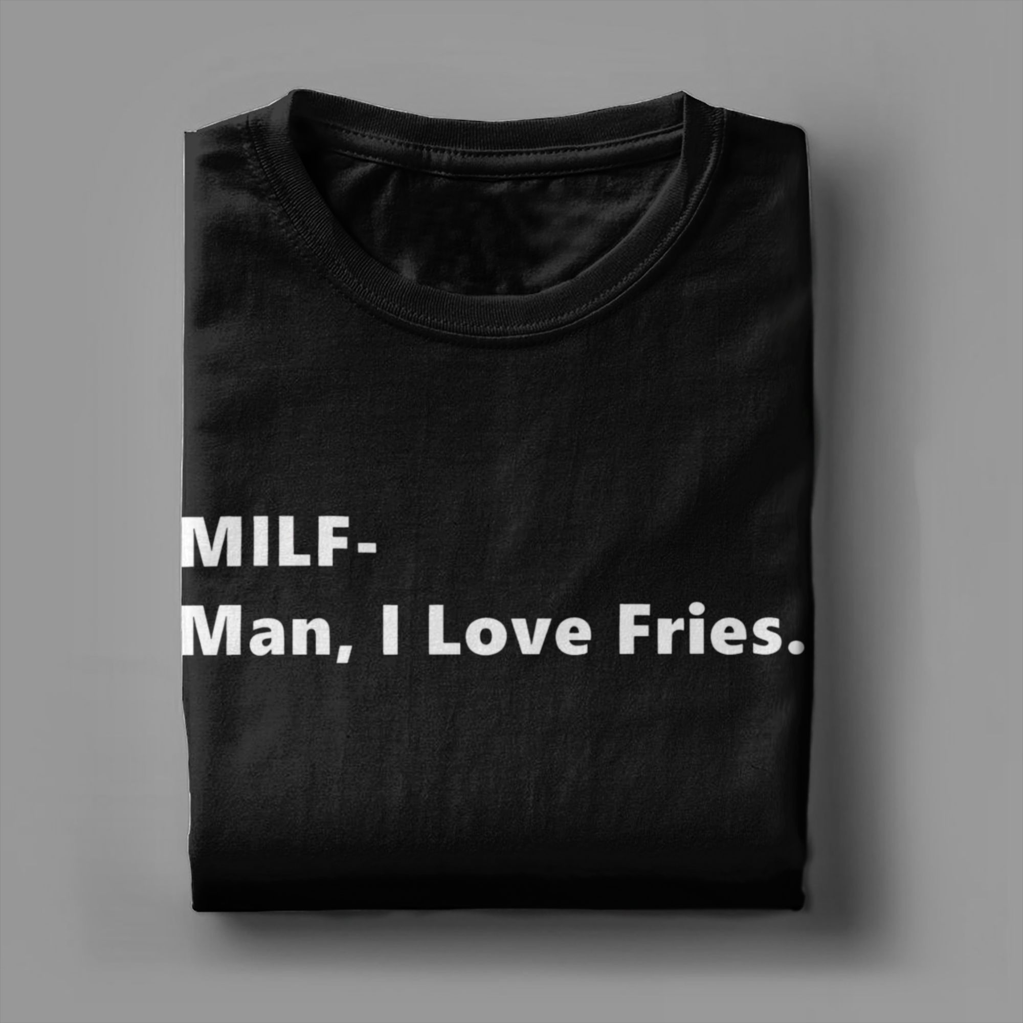 MILF Man I Love Fries Funny Qu - Summer Clothing Quotes avis et prix