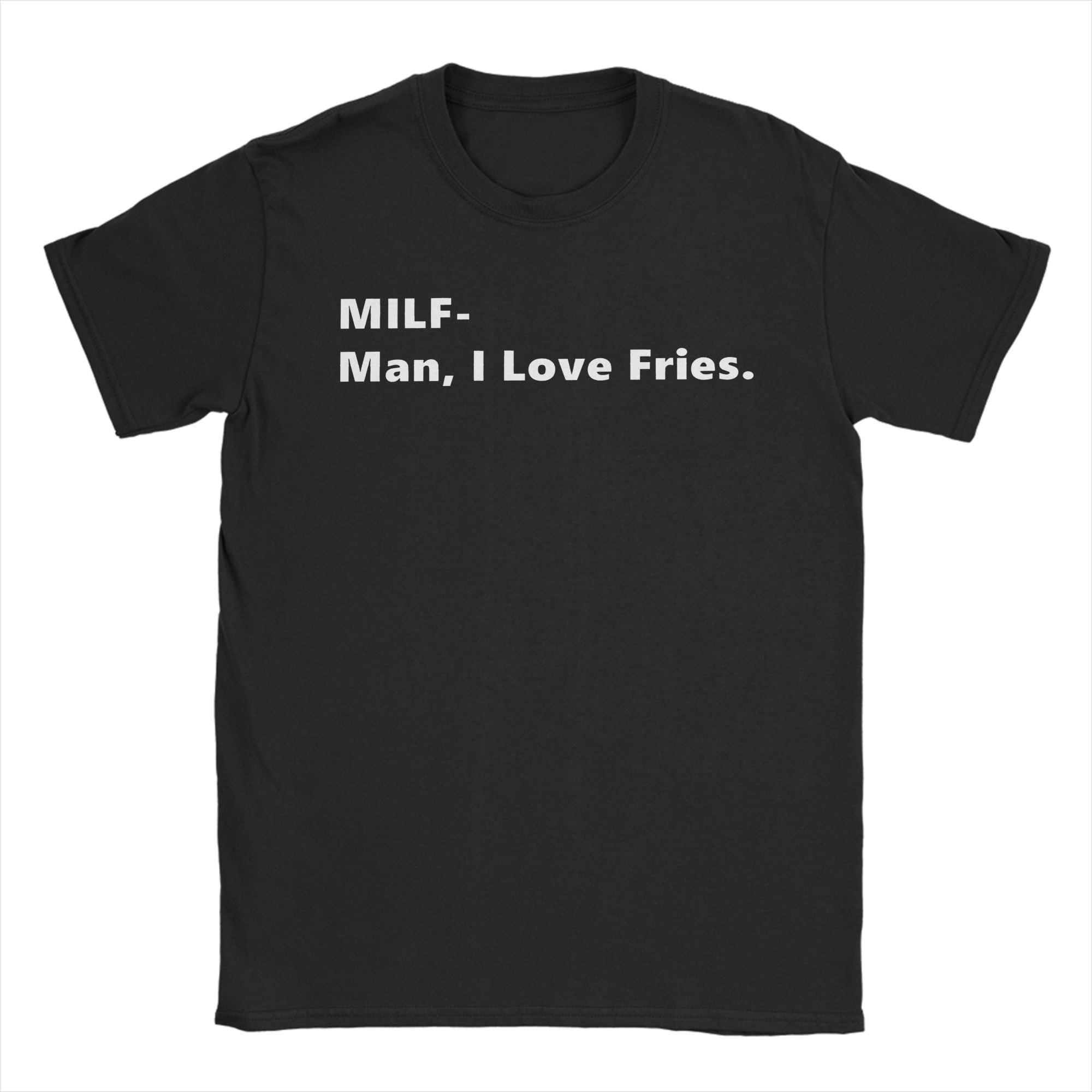 MILF Man I Love Fries Funny Qu - Summer Clothing Quotes avis et prix