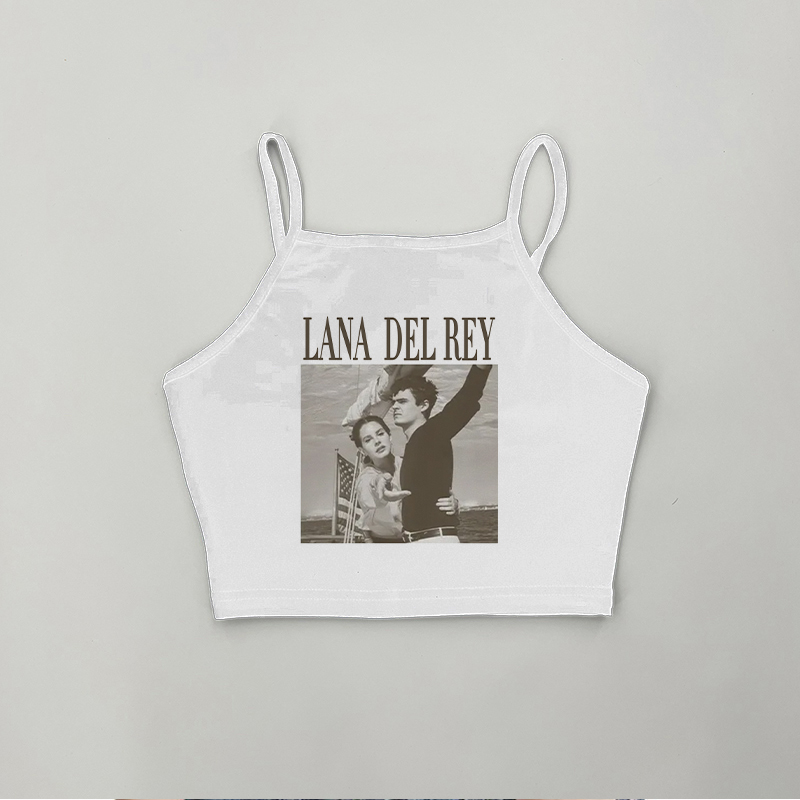 LANA DEL REY Gothic Print Halt - Summer Clothing Zara avis et prix