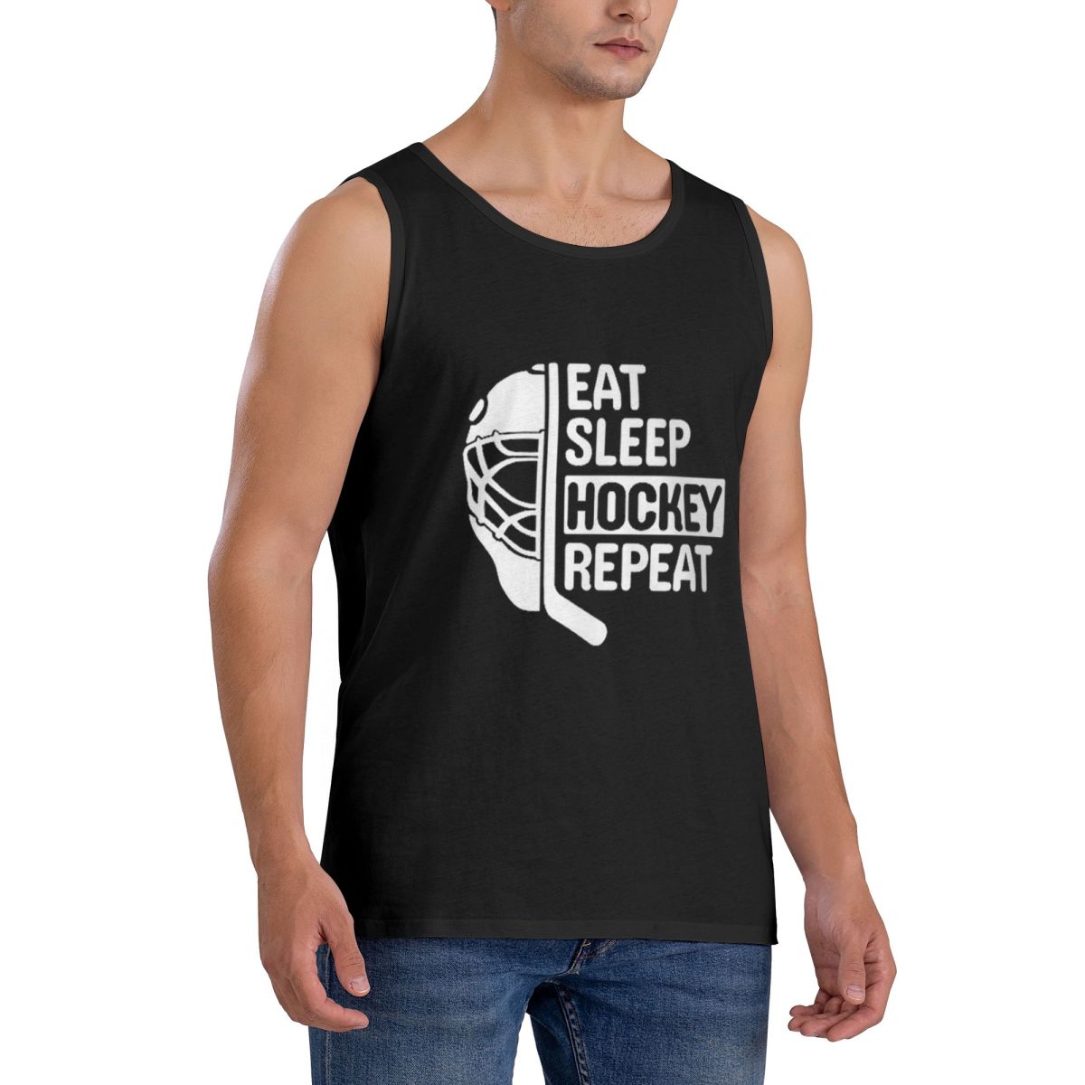 100% Cotton Funny Hockey Quote - Summer Clothing Quotes avis et prix