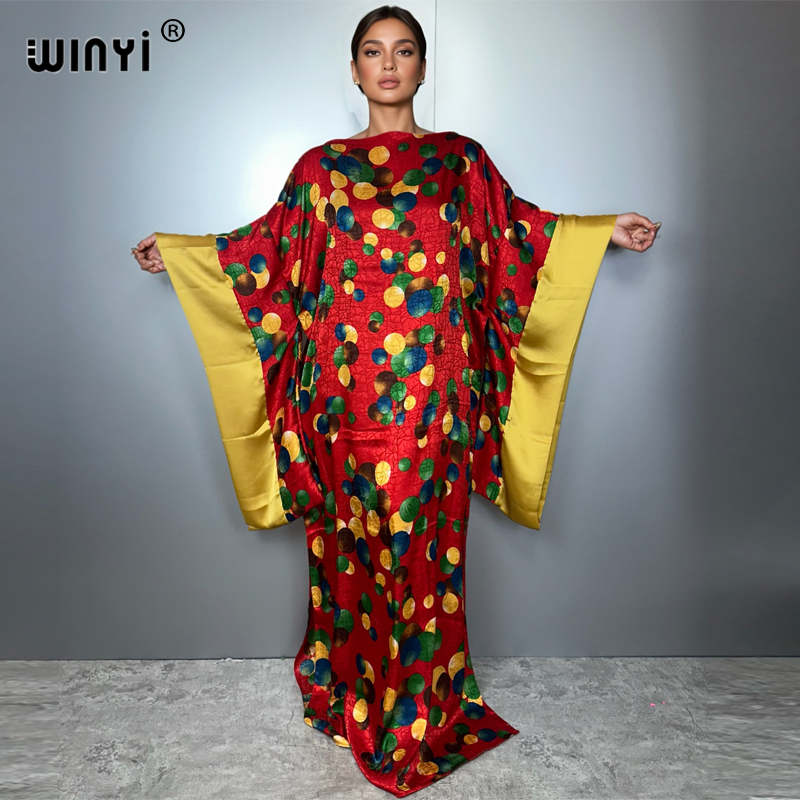 WINYI summer kuwait print even - Summer Holiday Clothing Women avis et prix