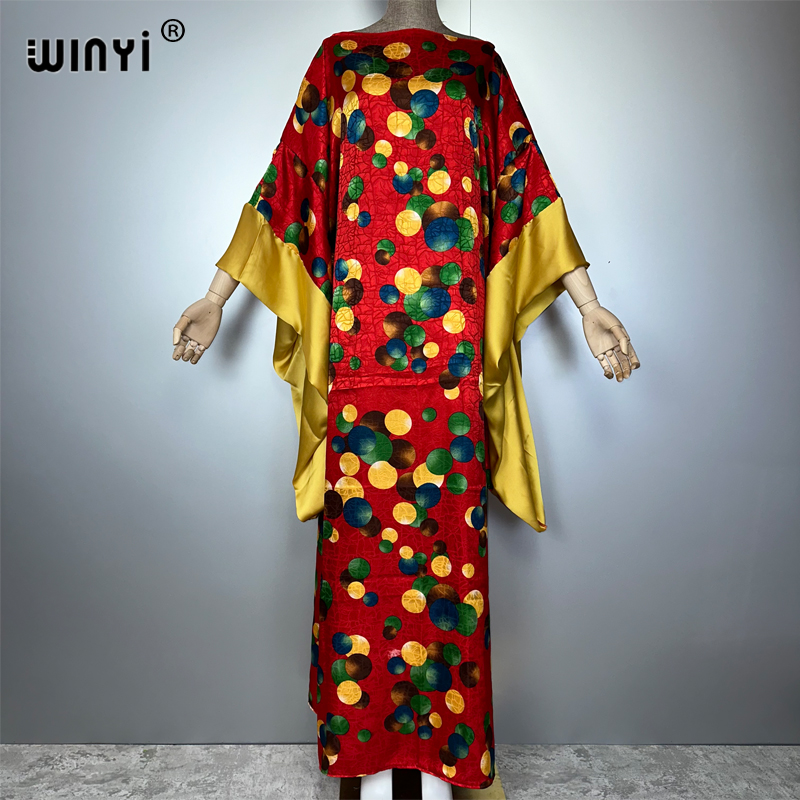 WINYI summer kuwait print even - Summer Holiday Clothing Women avis et prix