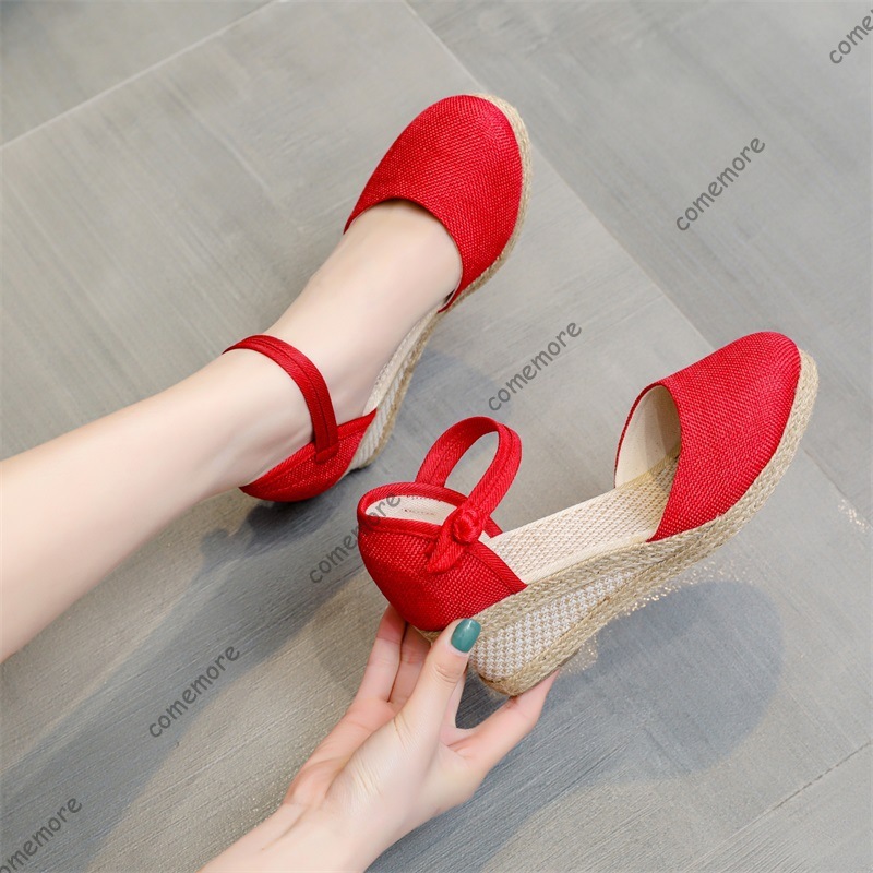 Comemore Sandals High Heel Sum - Espadrille Sandal Women avis et prix