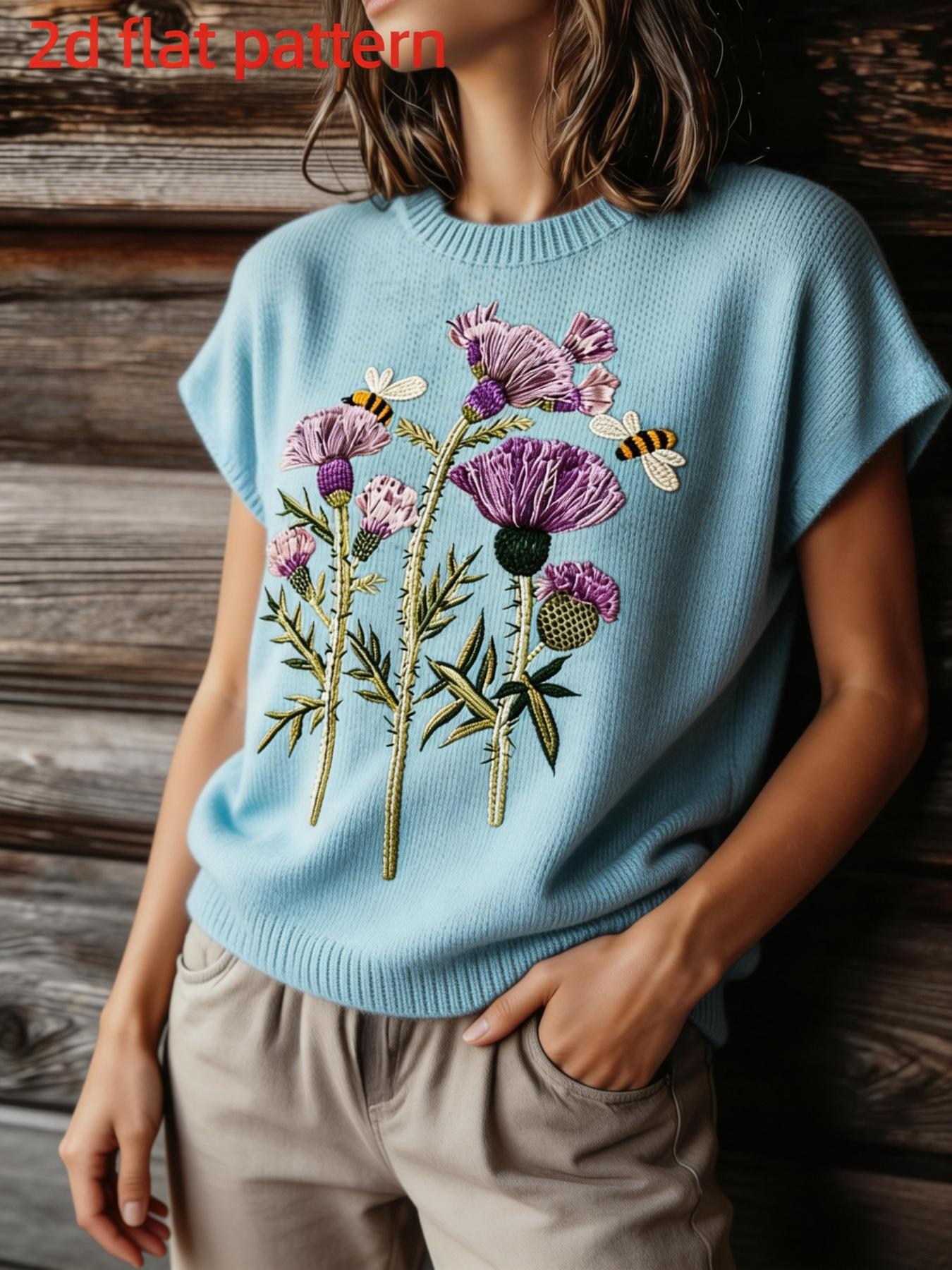 Printed Design - Nottextured S - Summer Clothing Yarn avis et prix