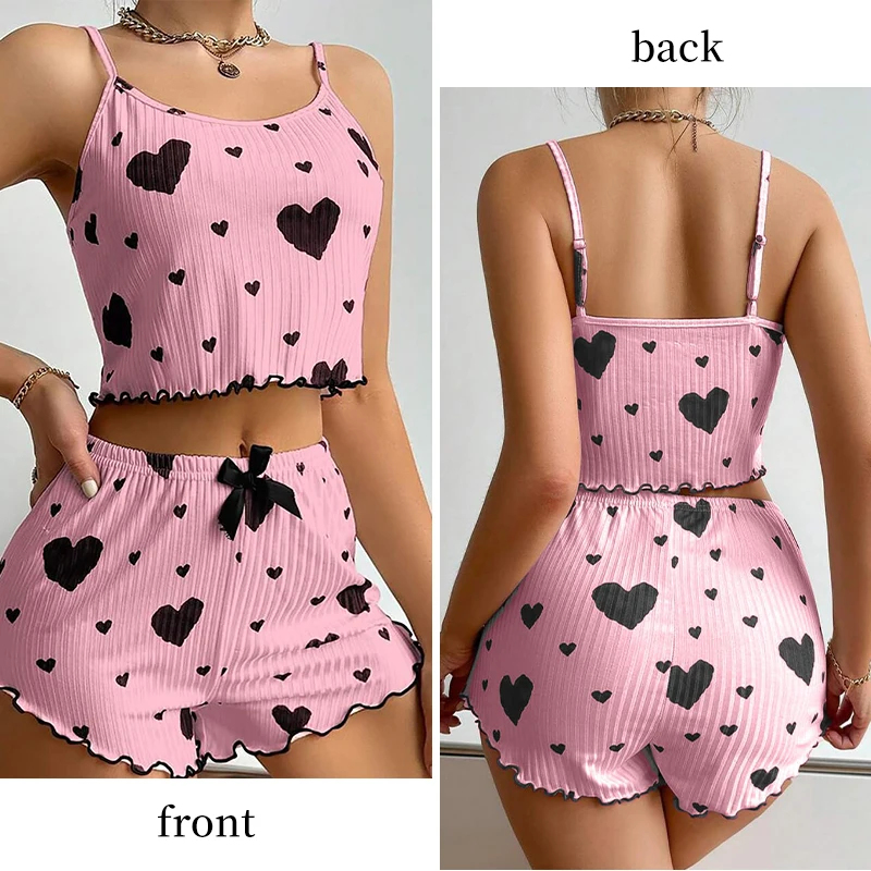 Women Sleepwear Set 2 Piece Sh - Xl Summer Clothing avis et prix