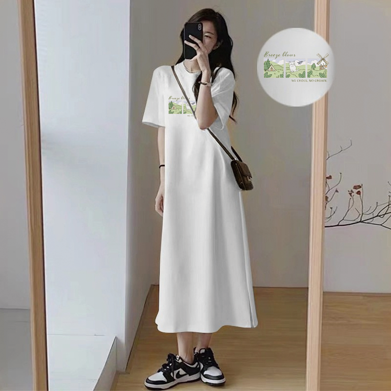 Plus Size Women T Shirt Dress  - Summer Upf Clothing avis et prix