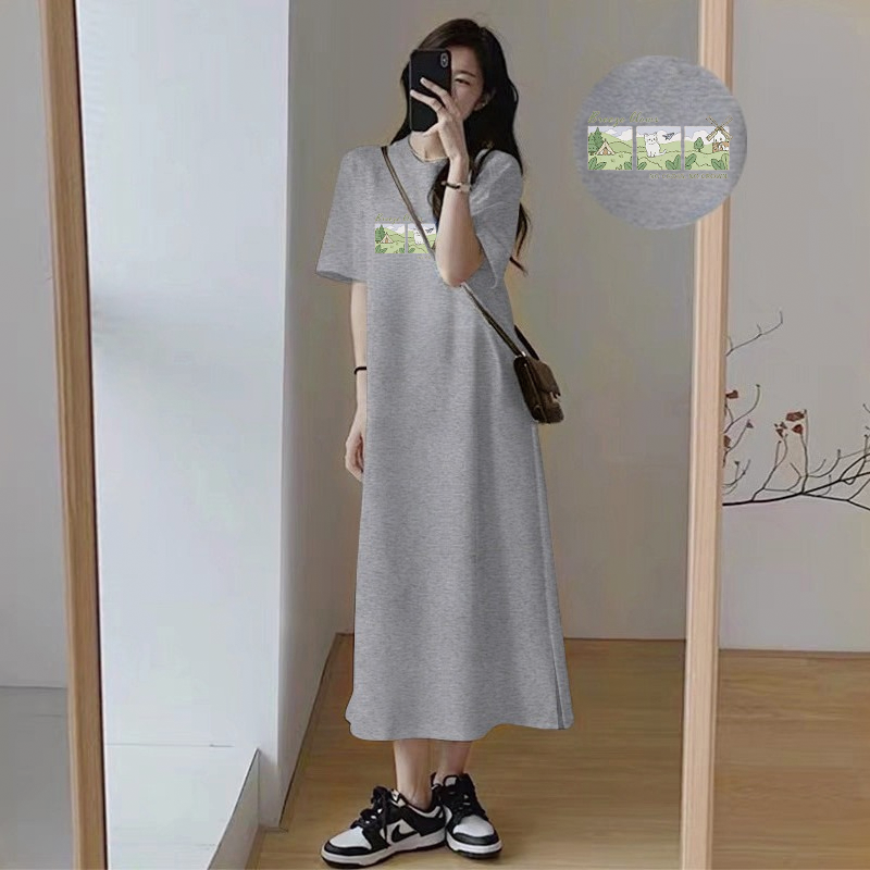 Plus Size Women T Shirt Dress  - Summer Upf Clothing avis et prix