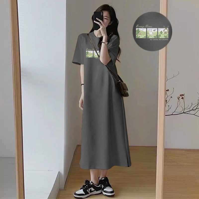 Plus Size Women T Shirt Dress  - Summer Upf Clothing avis et prix