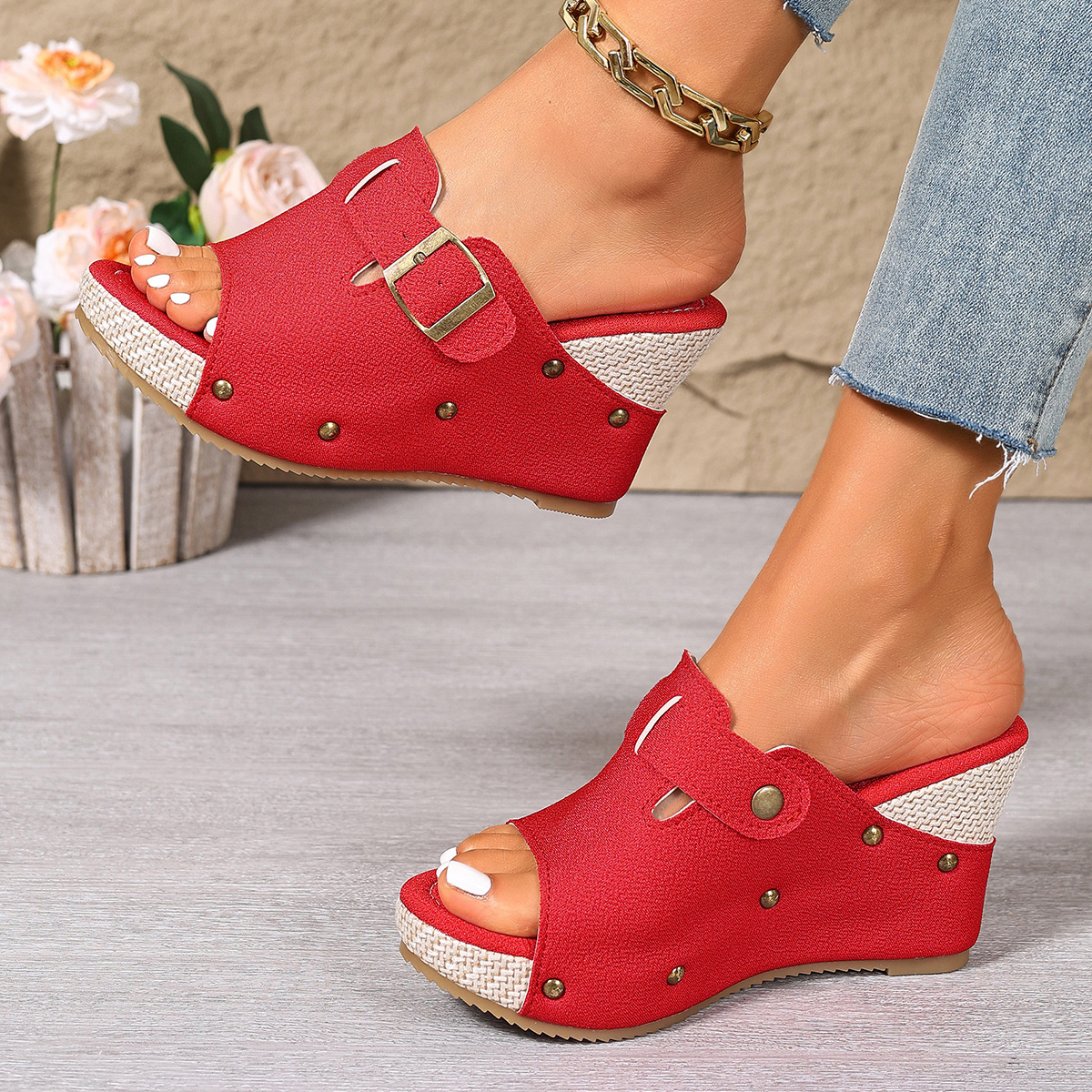Summer Women's Espadrille Wedg - Espadrille Sandal Women avis et prix