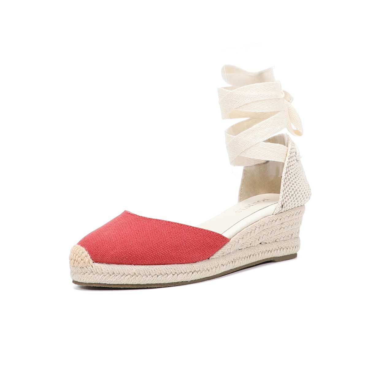 Women Wedge Espadrilles Lace U - Espadrille Sandal Women avis et prix