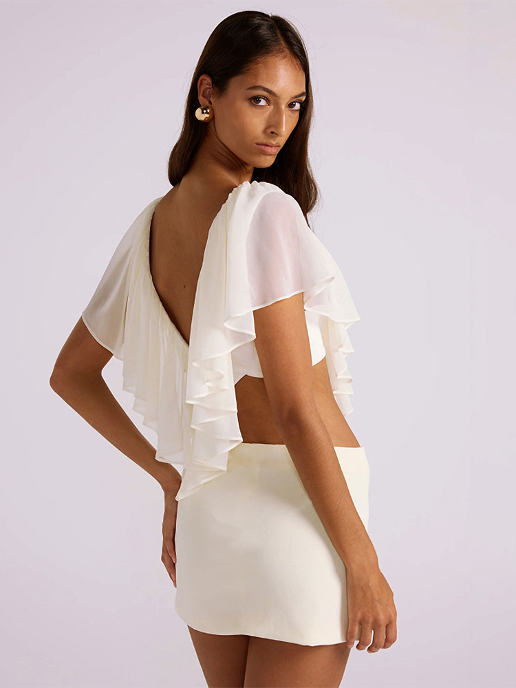 Absobe Women Chiffon Ruffle Mi - Summer Clothing Vacation avis et prix