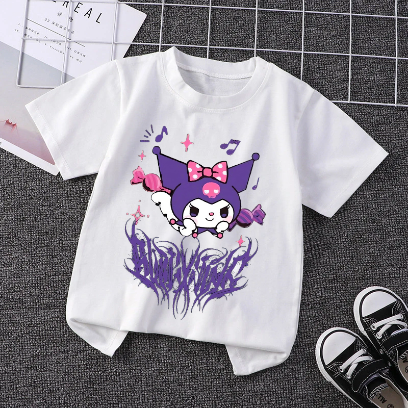 Kuromi Girls Clothing Cute Gir - Summer Clothing For Babies avis et prix