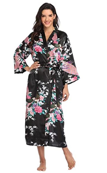 Hot Sale Black Summer Satin Ki - Summer House Clothing avis et prix