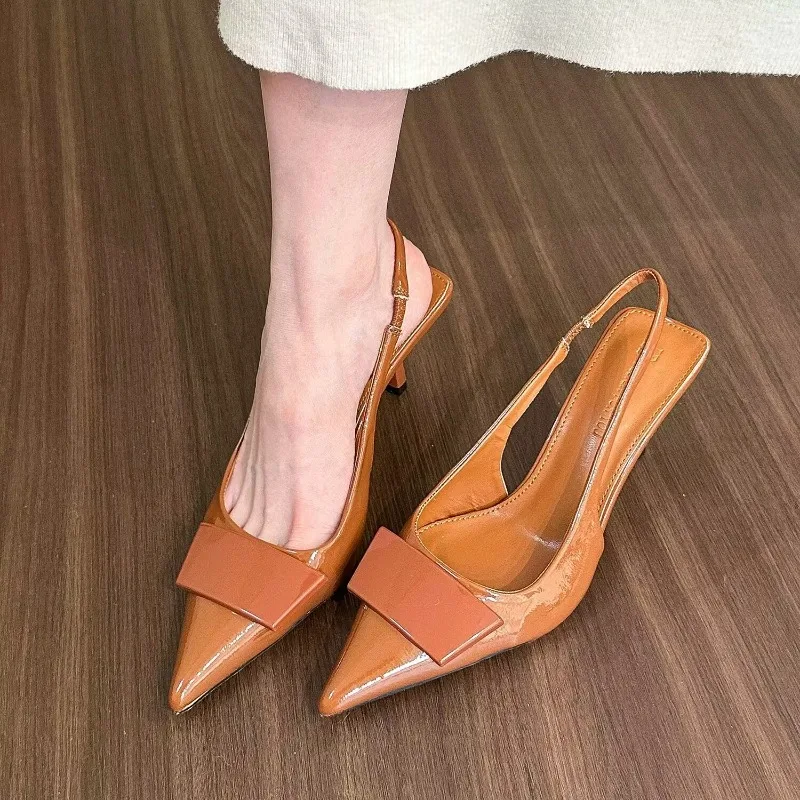 Fashion Square Buckle Pointed  - Summer Clothing Sale Women avis et prix