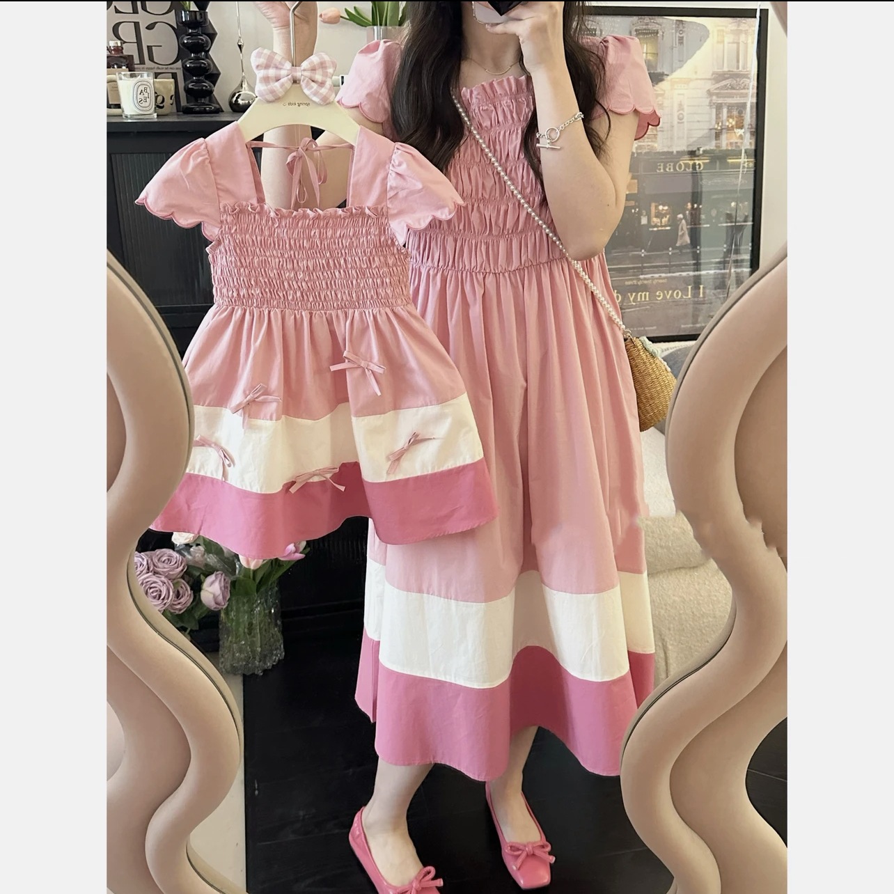 2024 Summer Mom and Daughter M - Summer Holiday Clothing Women avis et prix