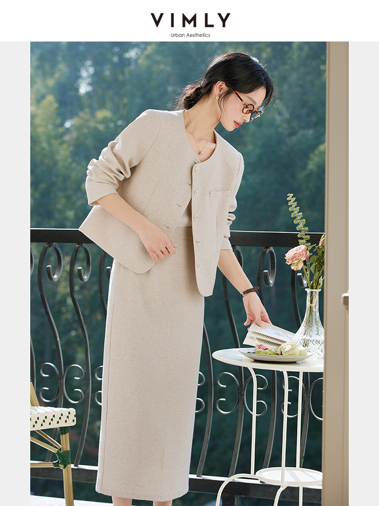 VIMLY Oatmeal Linen Cropped Ja - Crew Clothing Summer Jacket avis et prix